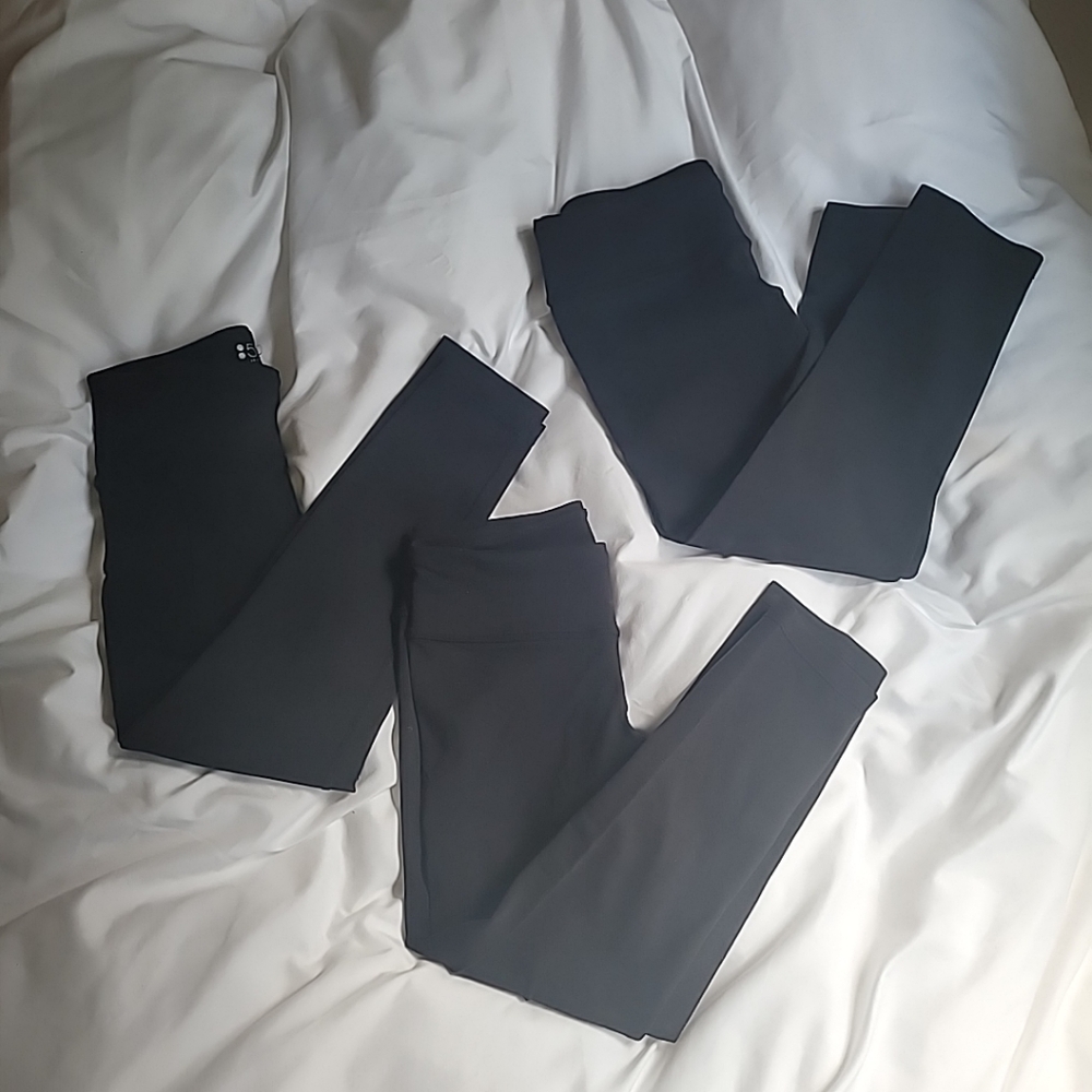 Split59 Black Capri Leggings Size XS (LOT of 3)